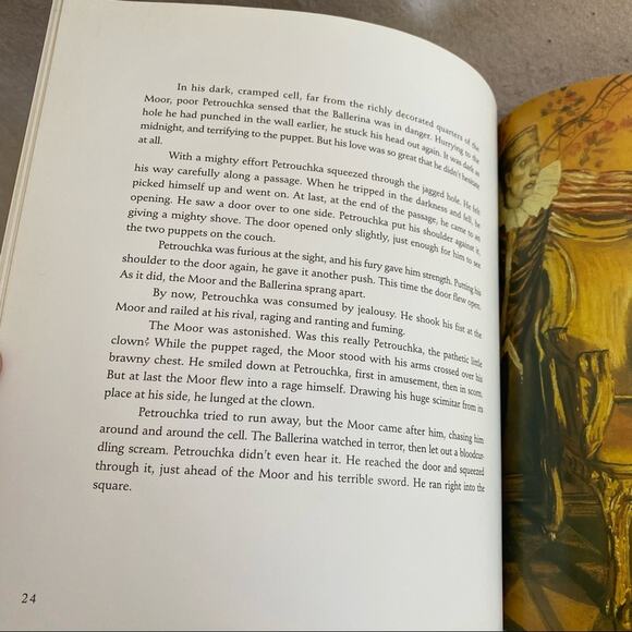 Petrouchka The Story of the Ballet '92 illustrated coffee table book dust cover - Picture 12 of 15